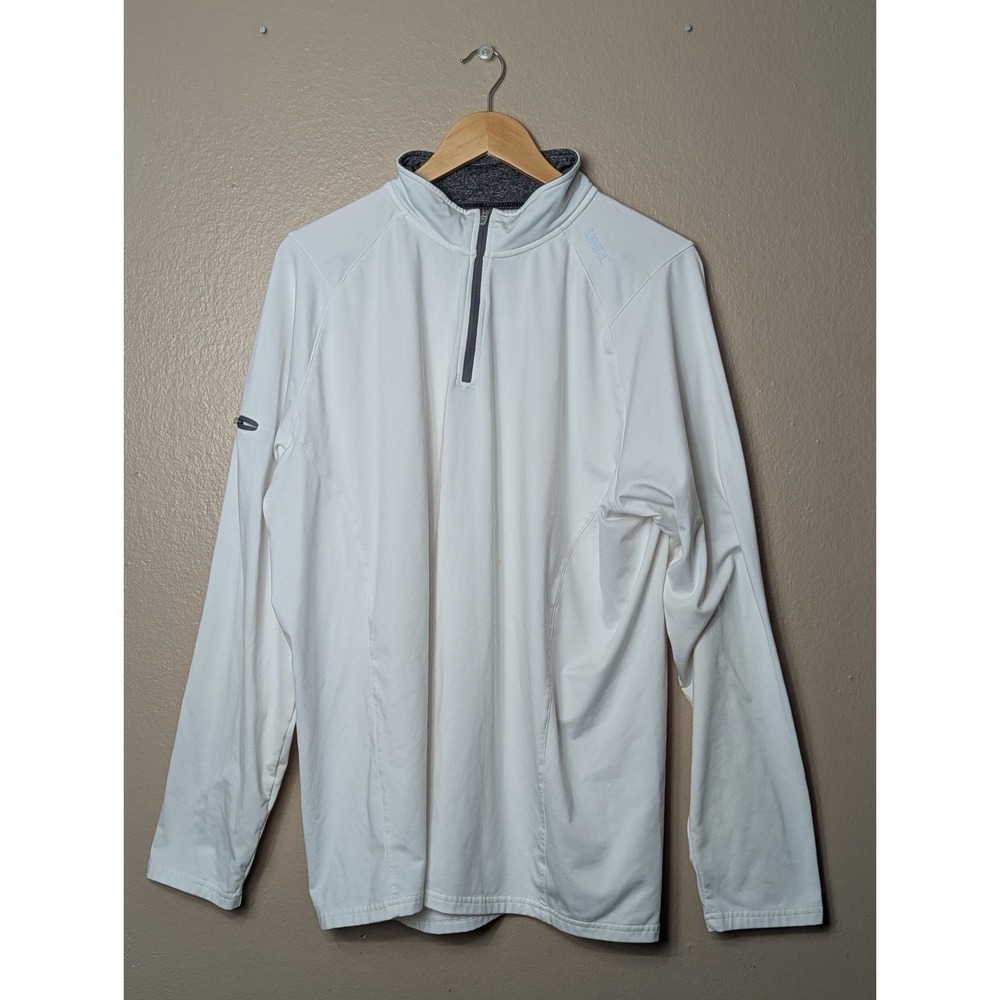 UNRL Apex 1/4 Zip Pullover Mens‎ 2XL Heather Charcoal Grey Tech Stretch Golf New